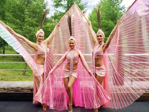 Шоу-балет "Dolce" номер птицы www.tamada24.ru